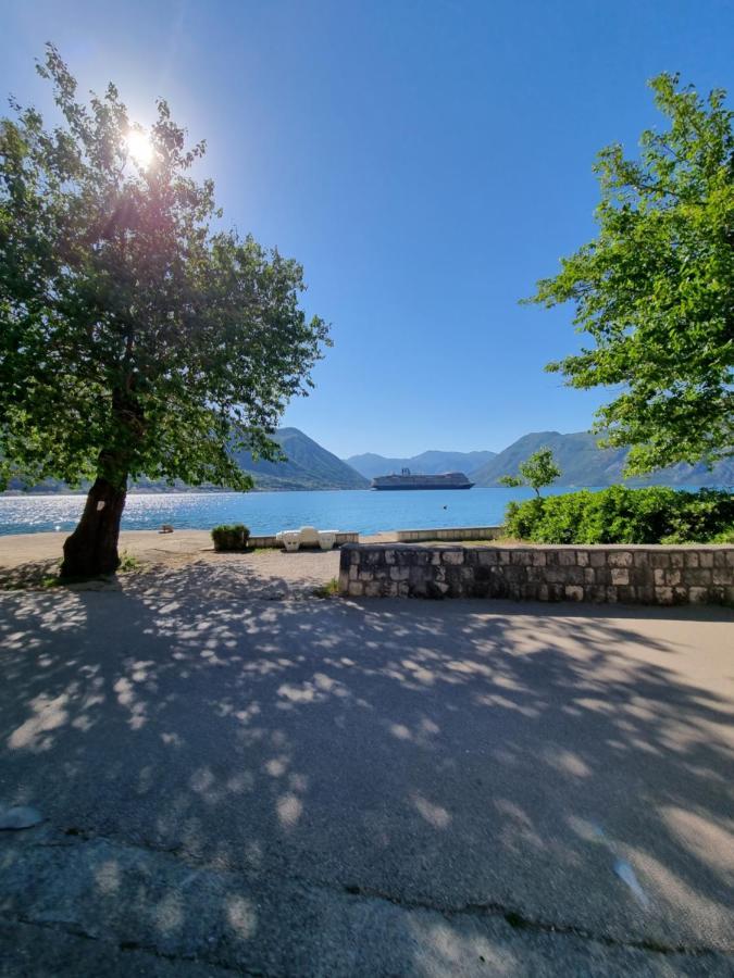 Apartment On The Shore Of The Bay Of Kotor With Free Wi-Fi 外观 照片